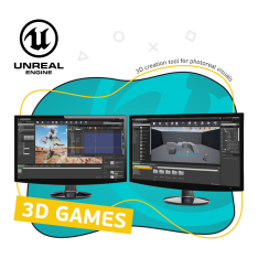 Unreal Engine 4. Игровой движок - КИБЕРшкола программирования для детей, компьютерные курсы для школьников, начинающих и подростков - KIBERone г. Архангельск