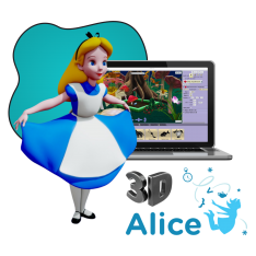 Alice 3d - КИБЕРшкола программирования для детей, компьютерные курсы для школьников, начинающих и подростков - KIBERone г. Архангельск