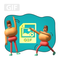 Gif-анимация - КИБЕРшкола программирования для детей, компьютерные курсы для школьников, начинающих и подростков - KIBERone г. Архангельск