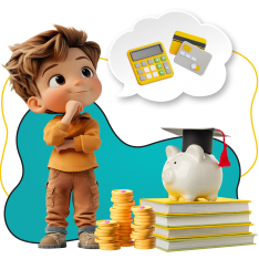 Финансовый интеллект вместе KIBERone - КИБЕРшкола программирования для детей, компьютерные курсы для школьников, начинающих и подростков - KIBERone г. Архангельск